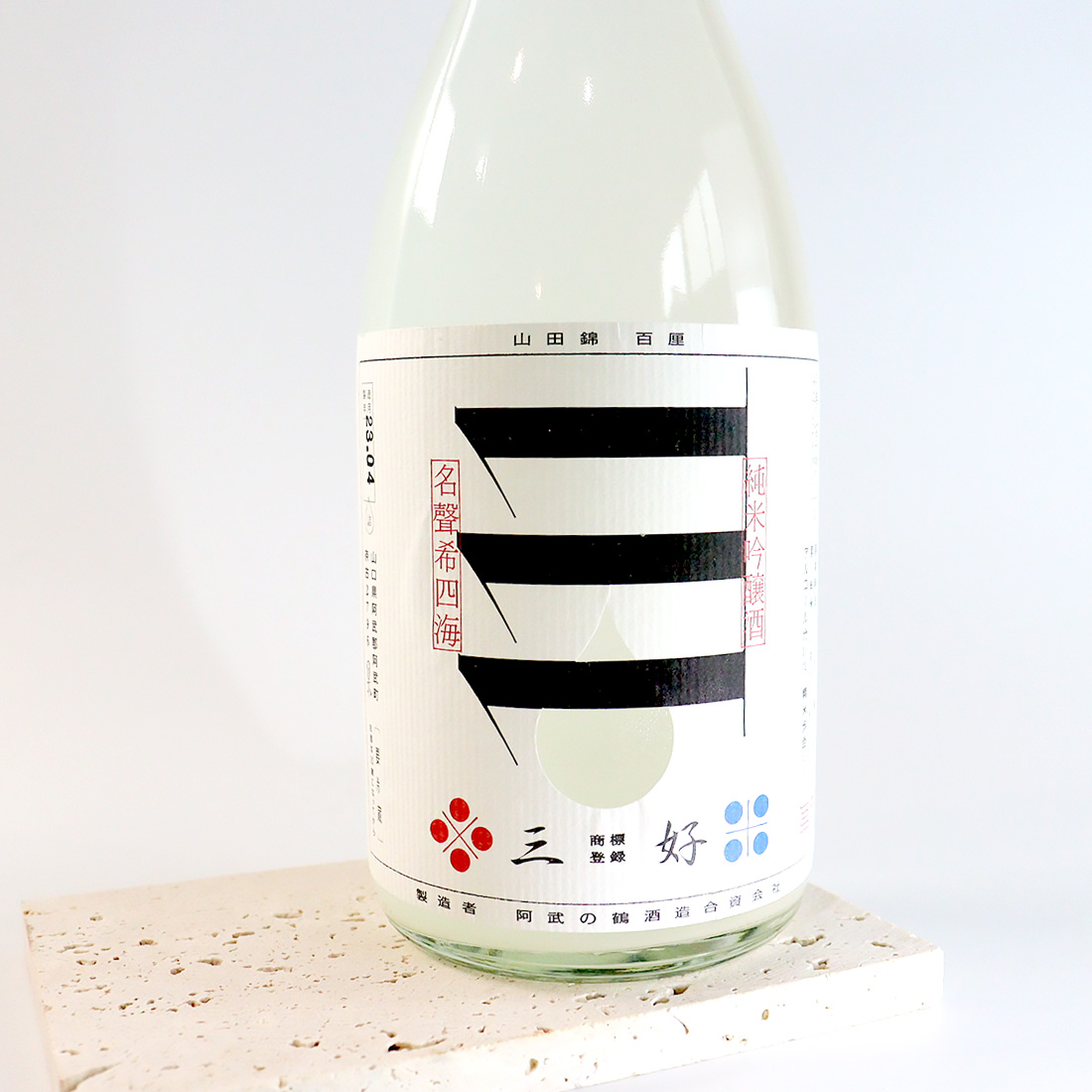 三好 WHITE おりがらみ 純米吟醸 720ml / 阿武の鶴酒造